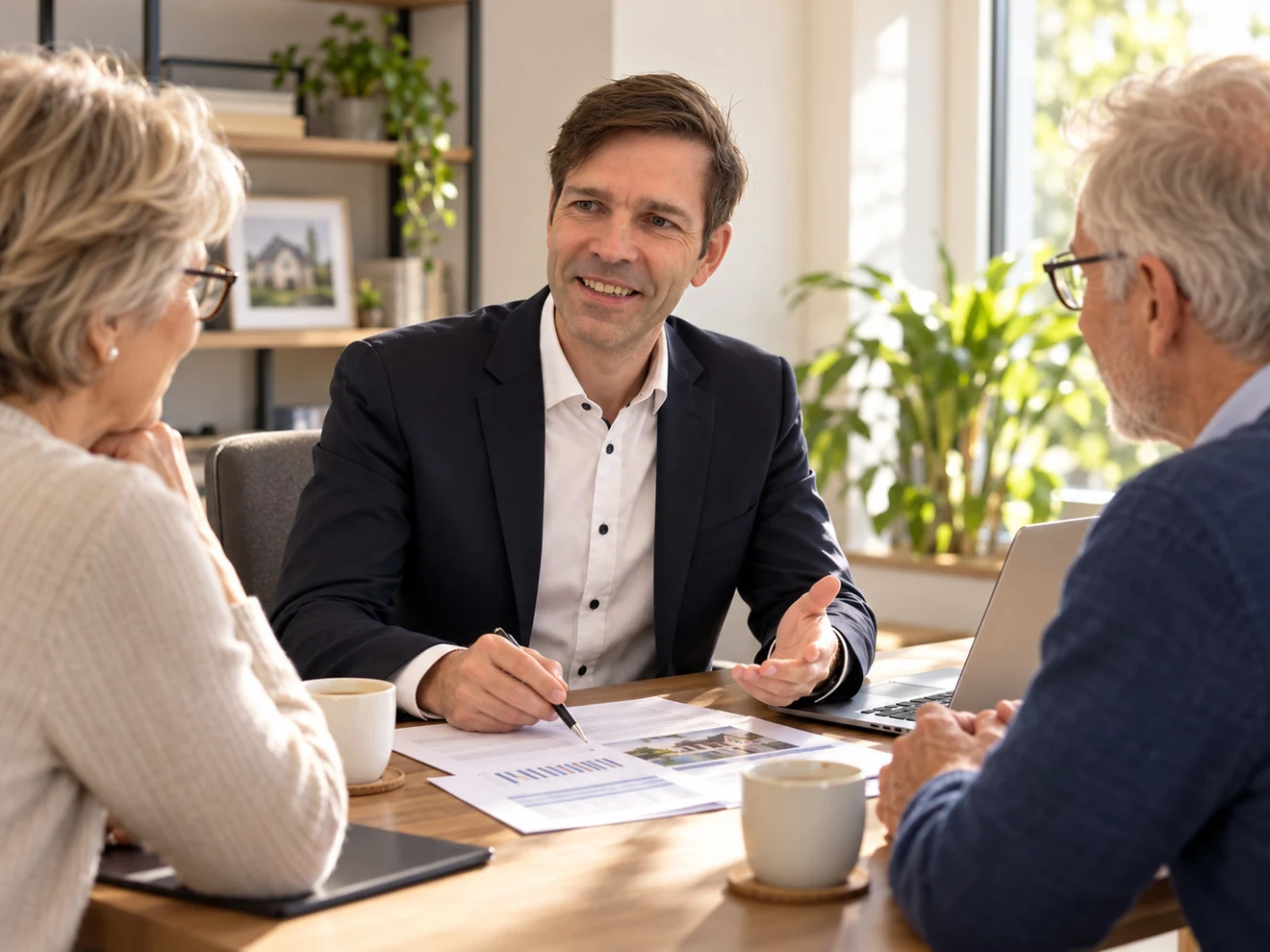 Jens Laskowski im persönlichen Beratungsgespräch zur Baufinanzierung